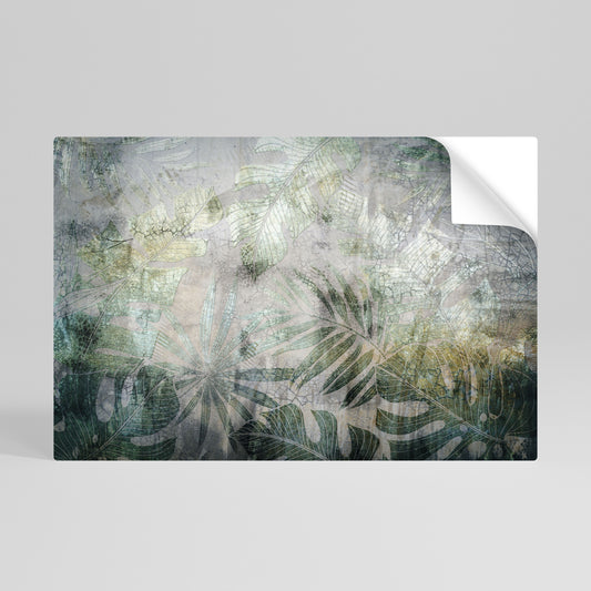 HARMONY IN GREENERY Αυτοκόλλητη Αφίσα οριζόντια