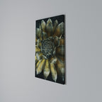 MYSTICAL SUCCULENT WHIRL Vertical Canvas Print