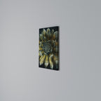 MYSTICAL SUCCULENT WHIRL Vertical Canvas Print