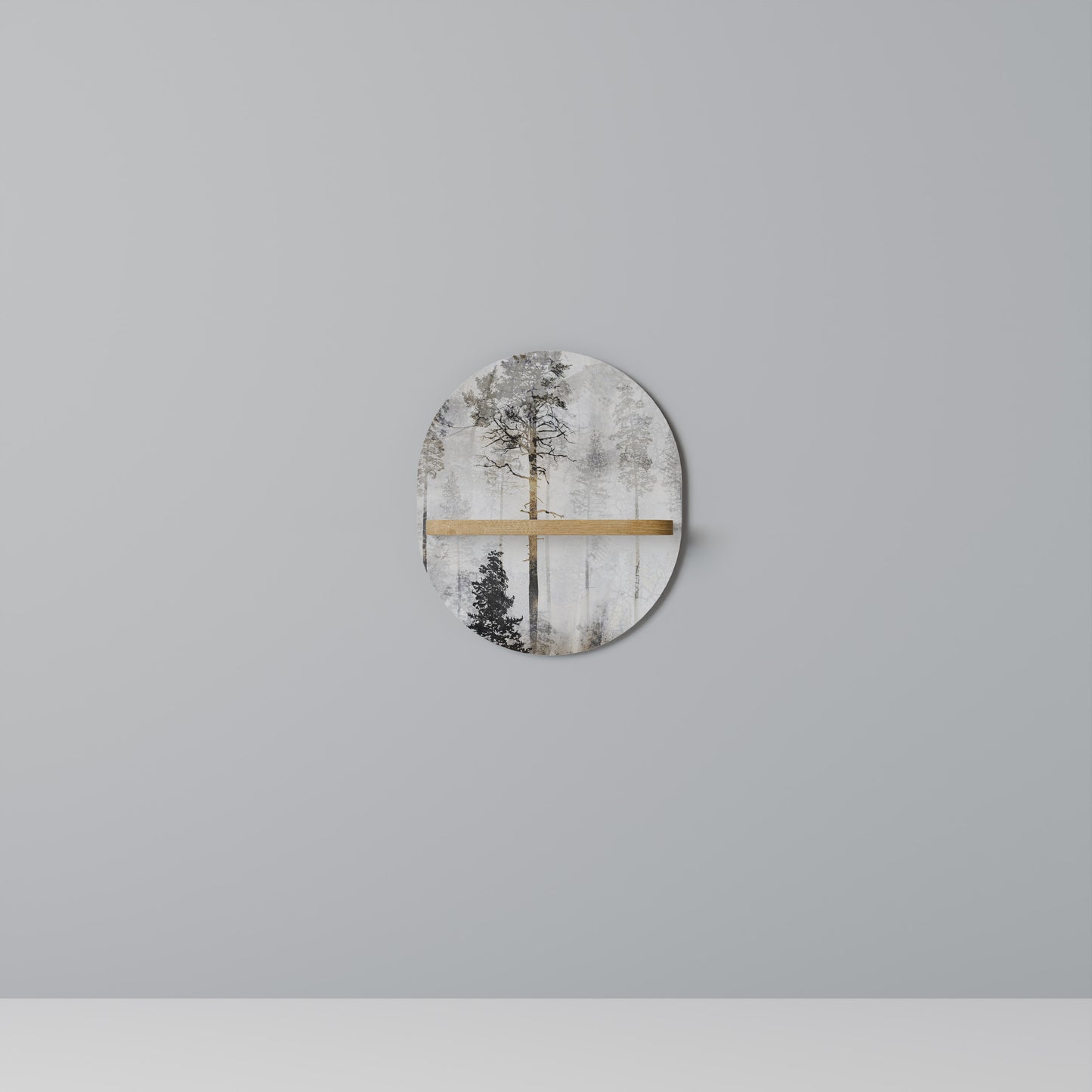 FADE IN THE TREES Art Shelf