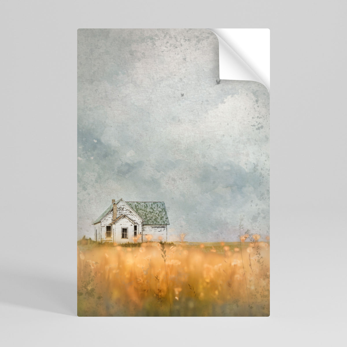 FIELDS OF FADING LIGHT Αυτοκόλλητη Αφίσα κάθετη