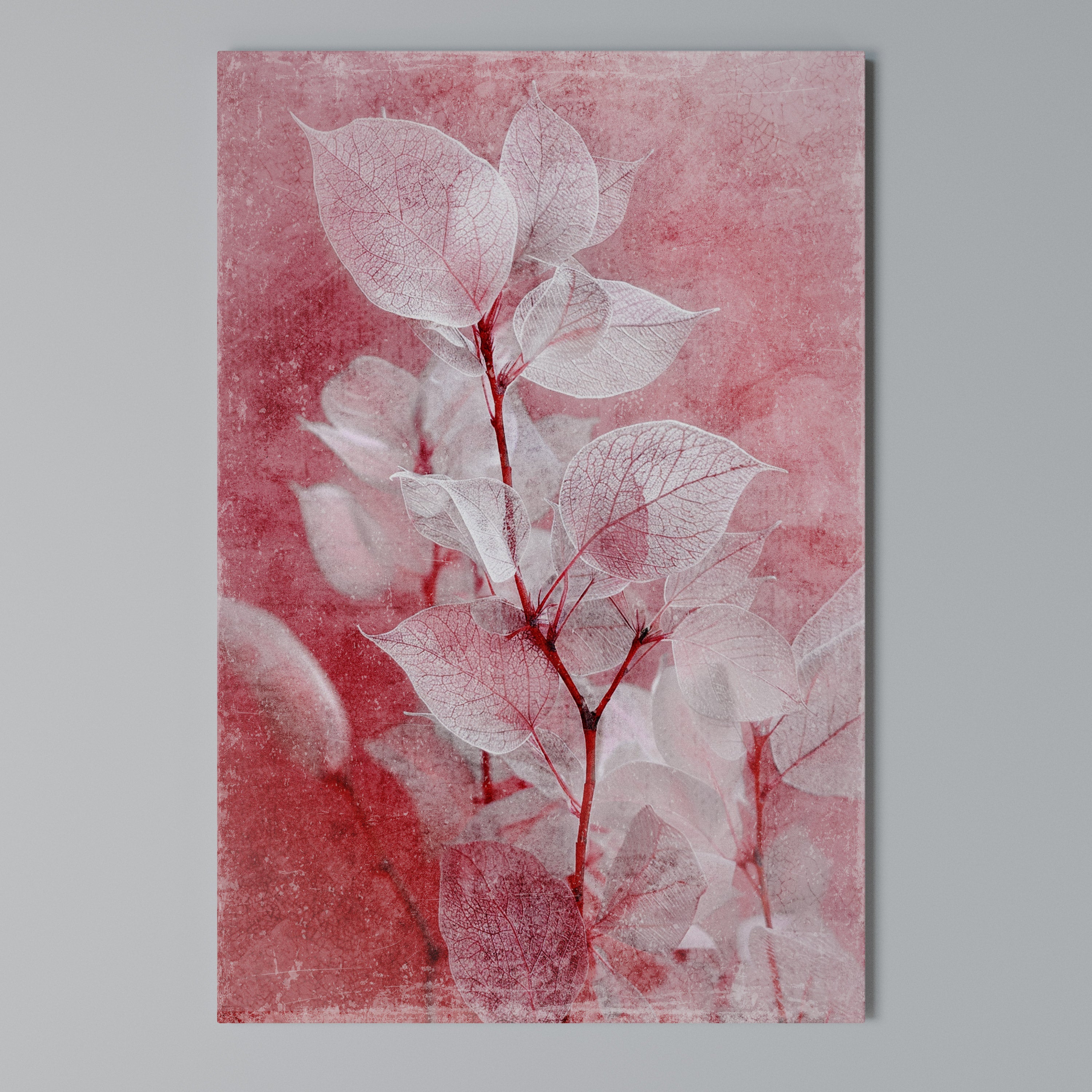 ETHERAL PETAL GLOW Κατακόρυφος Πίνακας σε Καμβά