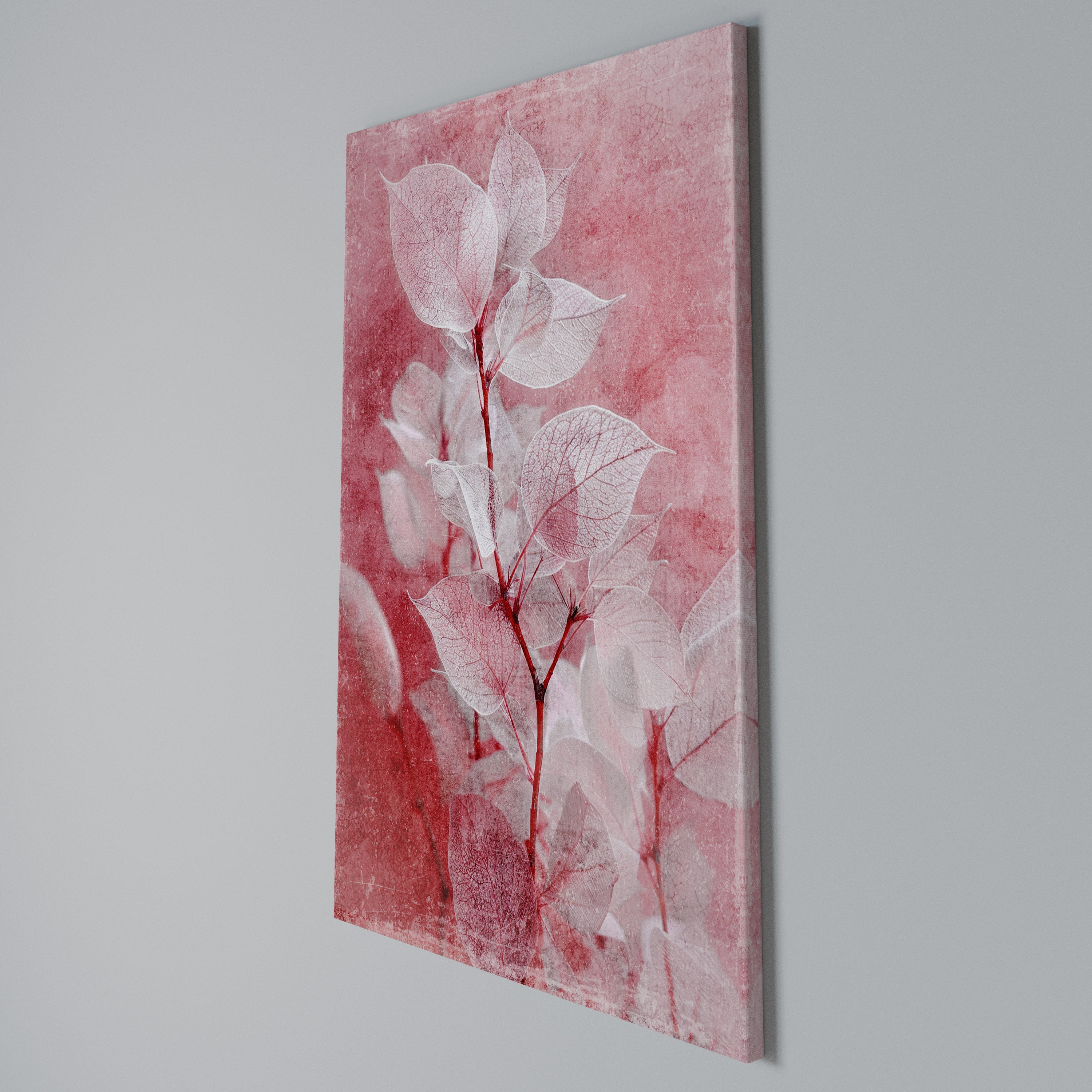 ETHERAL PETAL GLOW Κατακόρυφος Πίνακας σε Καμβά