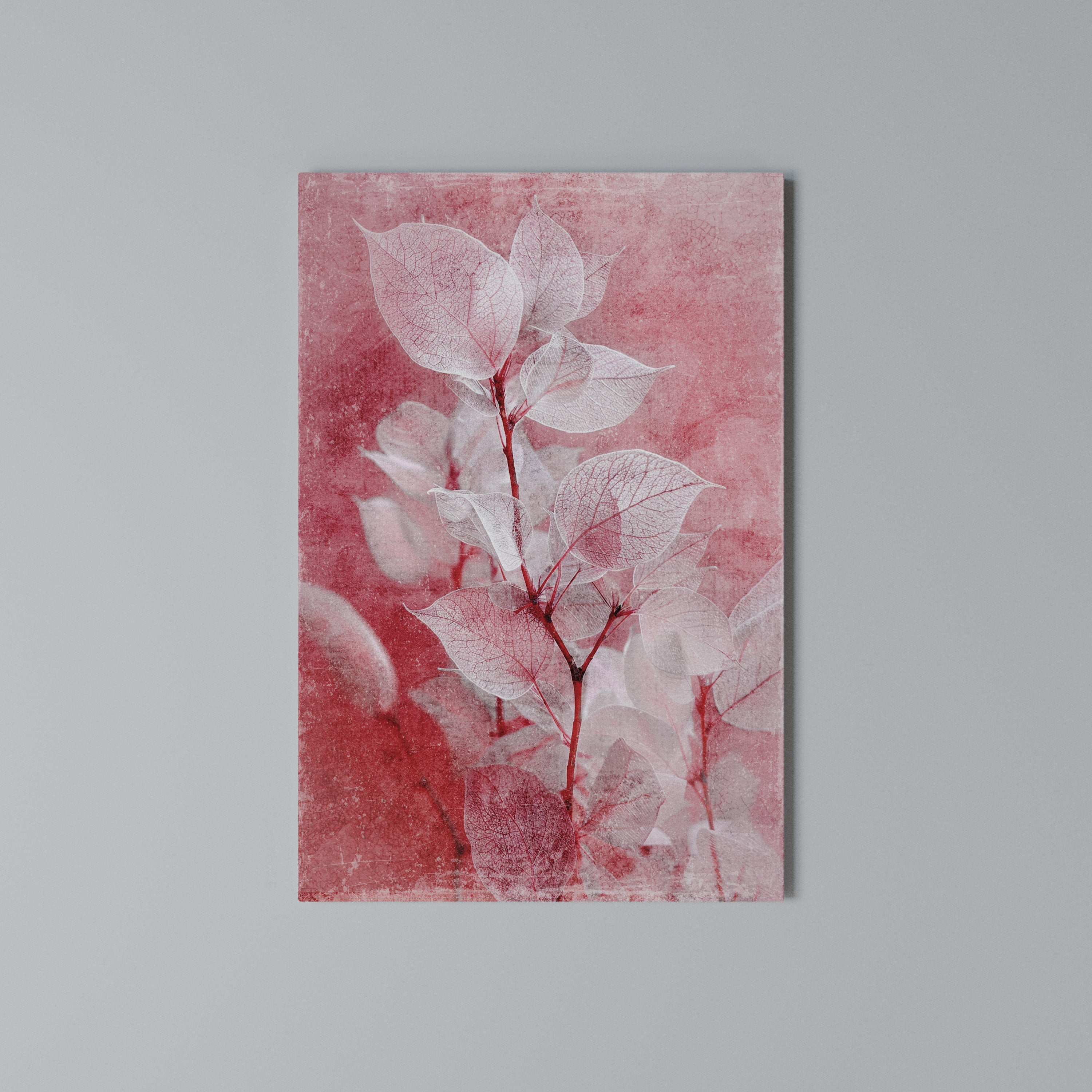 ETHERAL PETAL GLOW Κατακόρυφος Πίνακας σε Καμβά