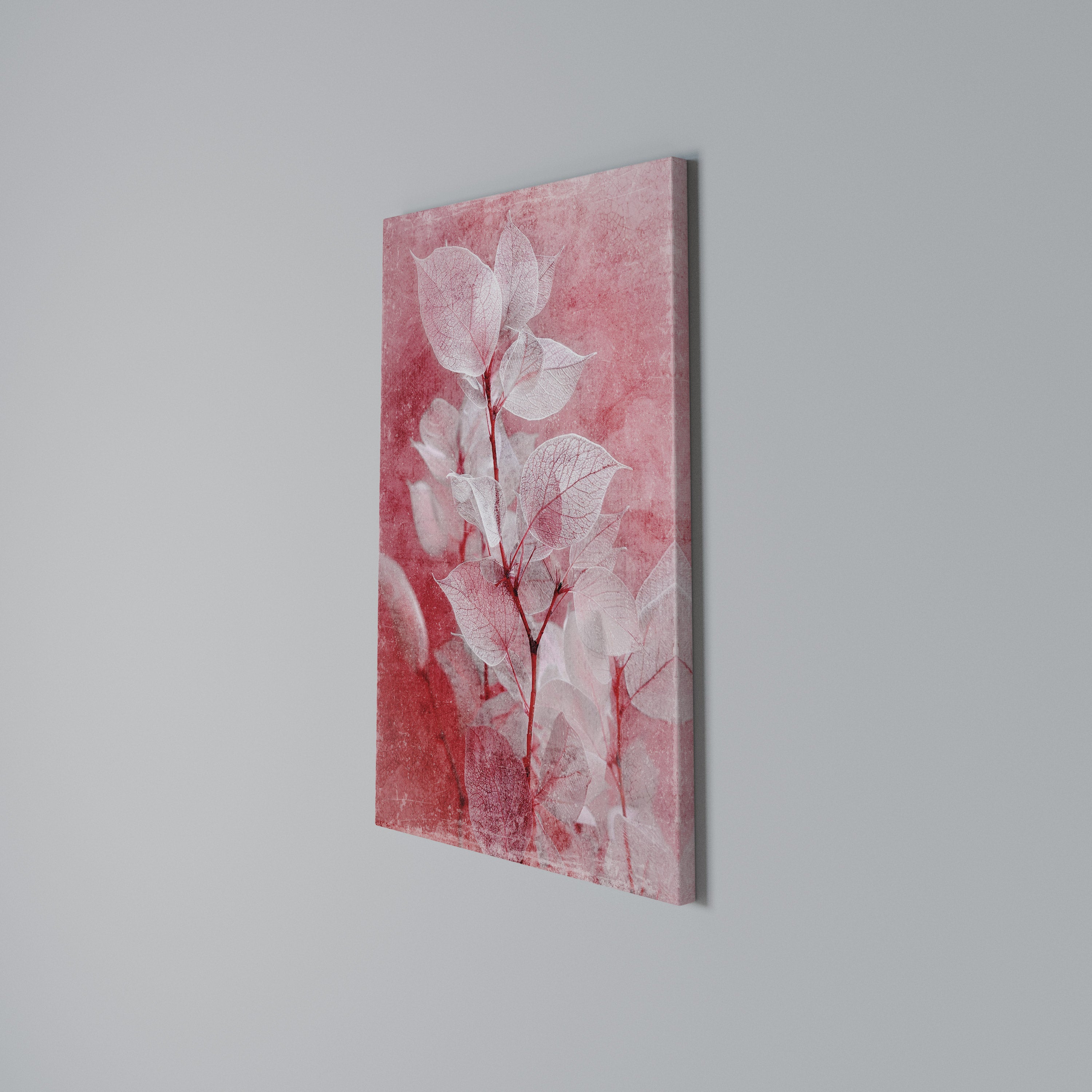ETHERAL PETAL GLOW Κατακόρυφος Πίνακας σε Καμβά