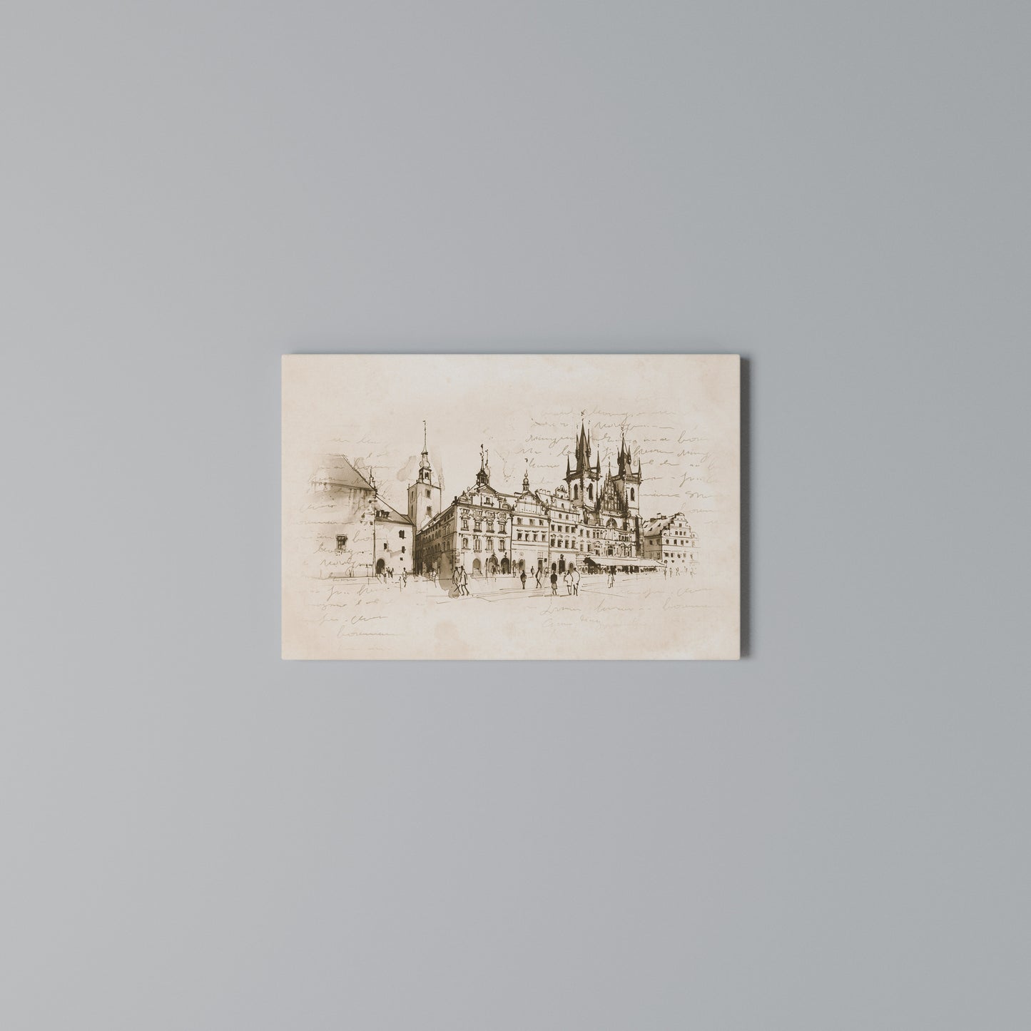 WHISPERS OF ARCHITECTURE Horizontal Canvas Print