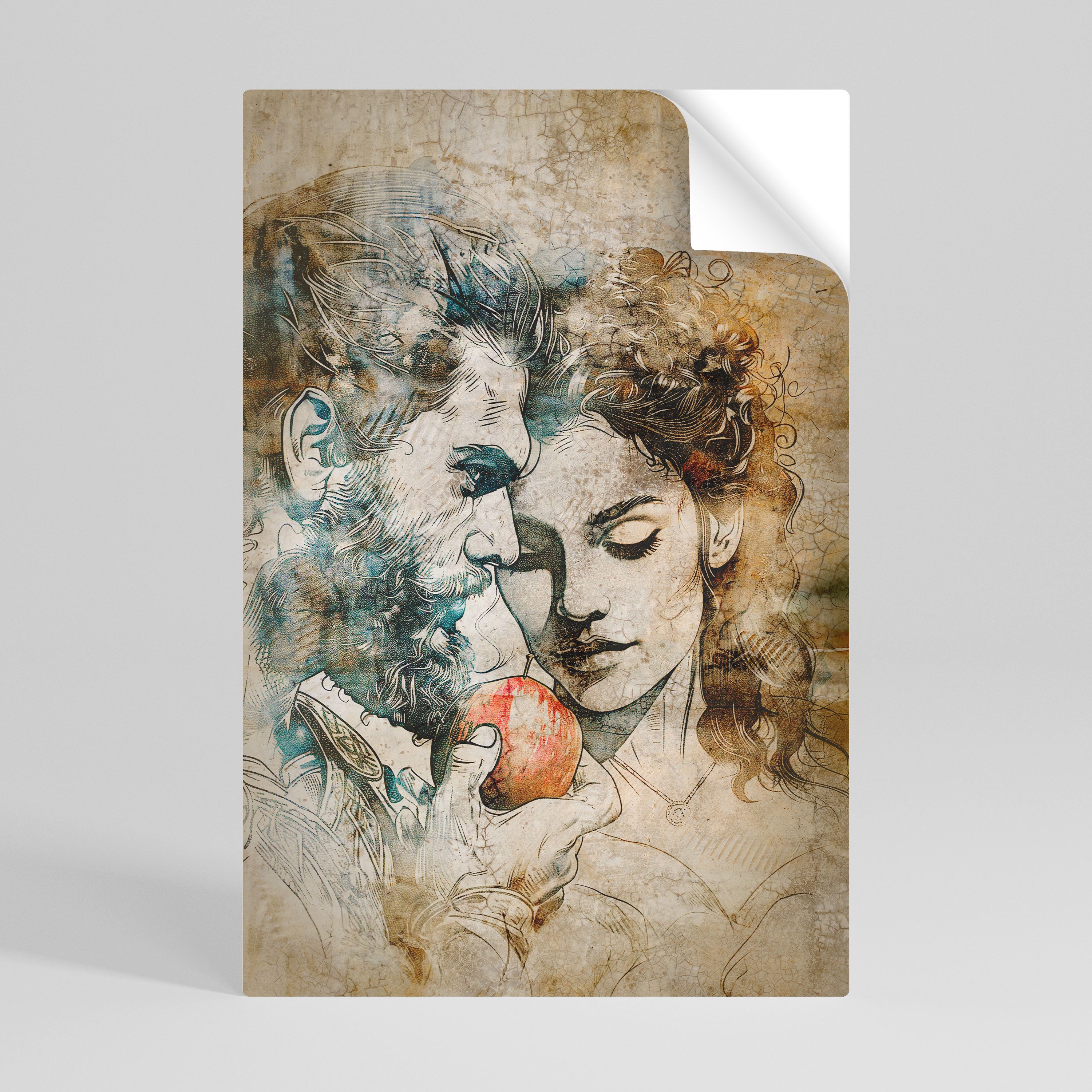 WHISPERS OF TEMPTATION Αυτοκόλλητη Αφίσα κάθετη