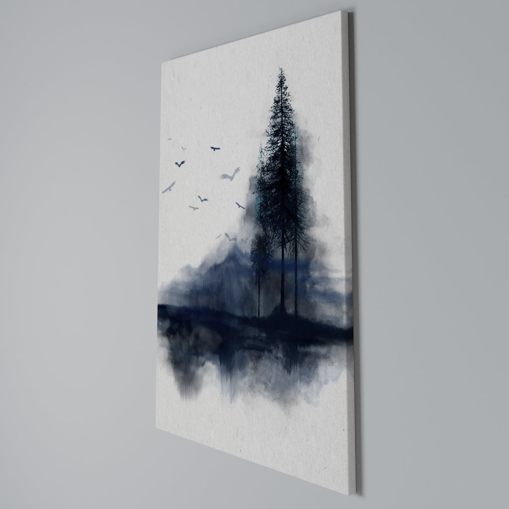 MISTY RECOLLECTION Κατακόρυφος Πίνακας σε Καμβά