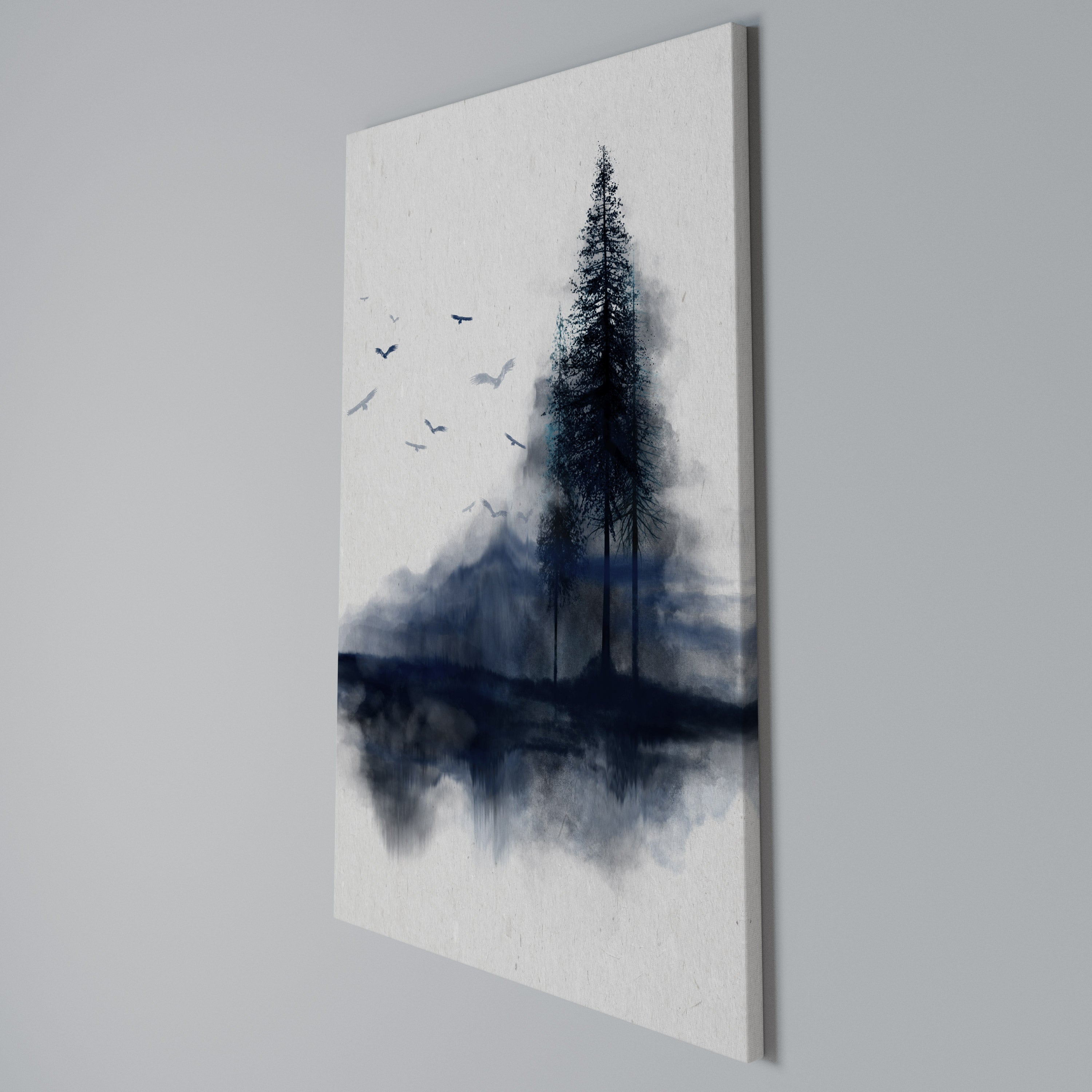 MISTY RECOLLECTION Κατακόρυφος Πίνακας σε Καμβά