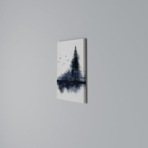 MISTY RECOLLECTION Κατακόρυφος Πίνακας σε Καμβά