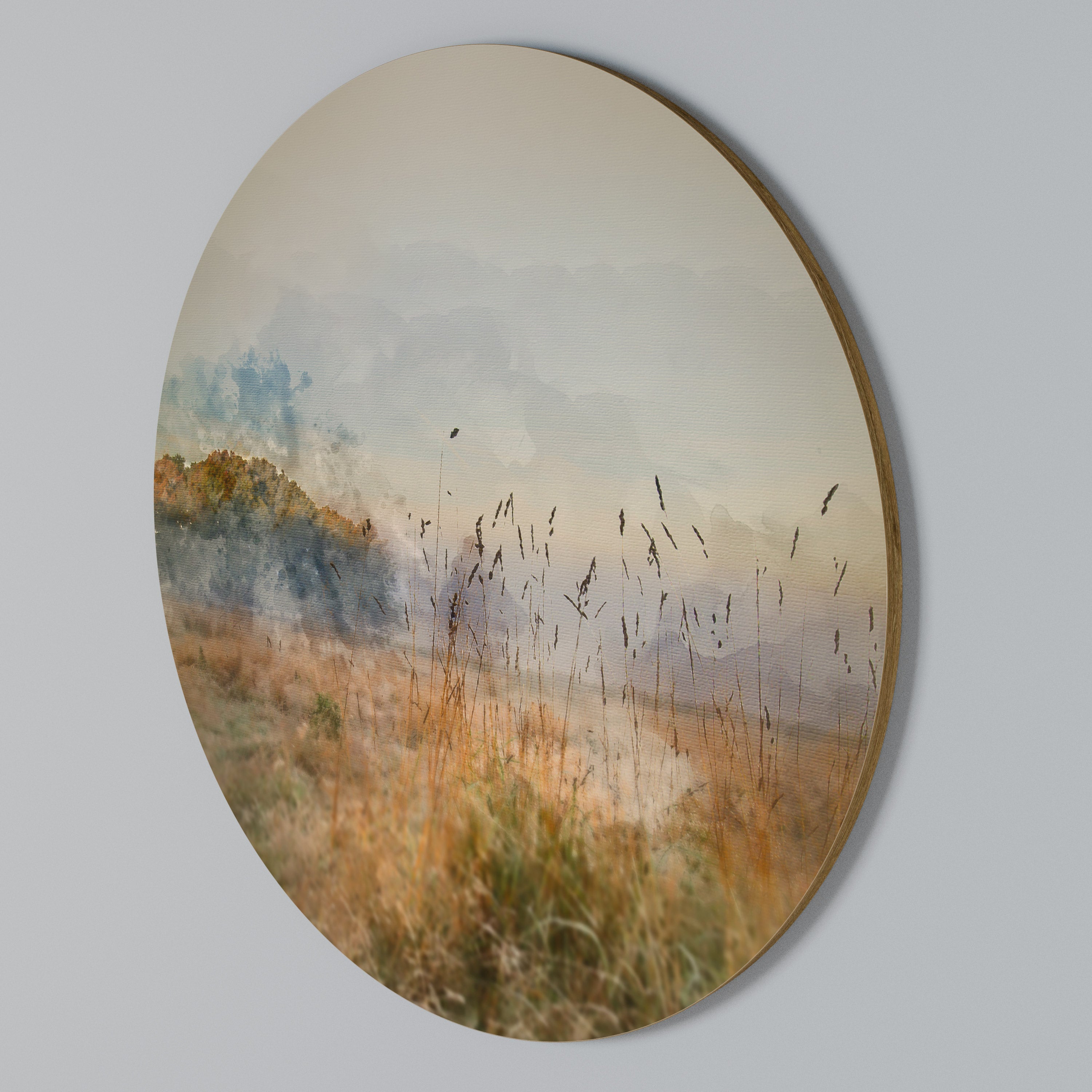 SUMMERTIME SADNESS Round Wall Art