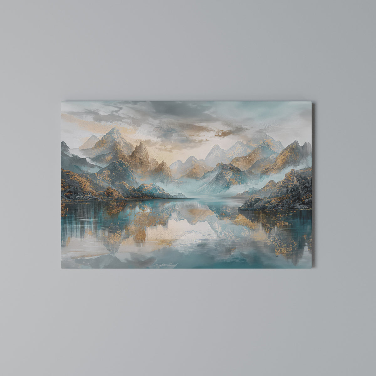 AZURE SUMMITS Horizontal Canvas Print