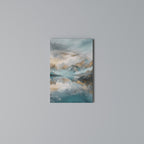 AZURE SUMMITS Vertical Canvas Print