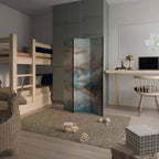 AZURE SUMMITS Παραβάν με 3 πάνελ