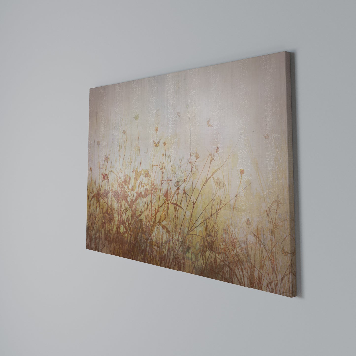 MEADOW BUTTERFLIES Horizontal Canvas Print