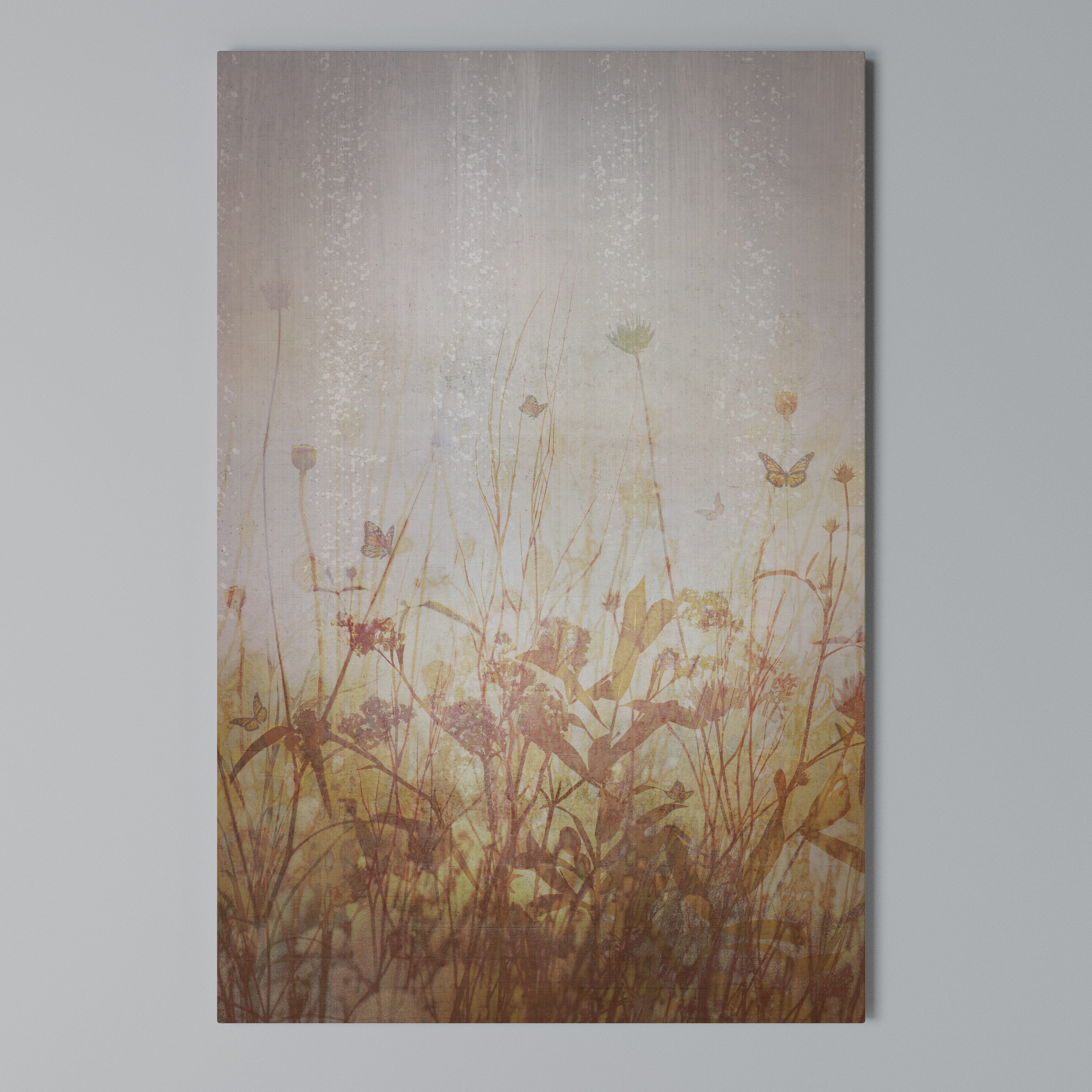 MEADOW BUTTERFLIES Κατακόρυφος Πίνακας σε Καμβά