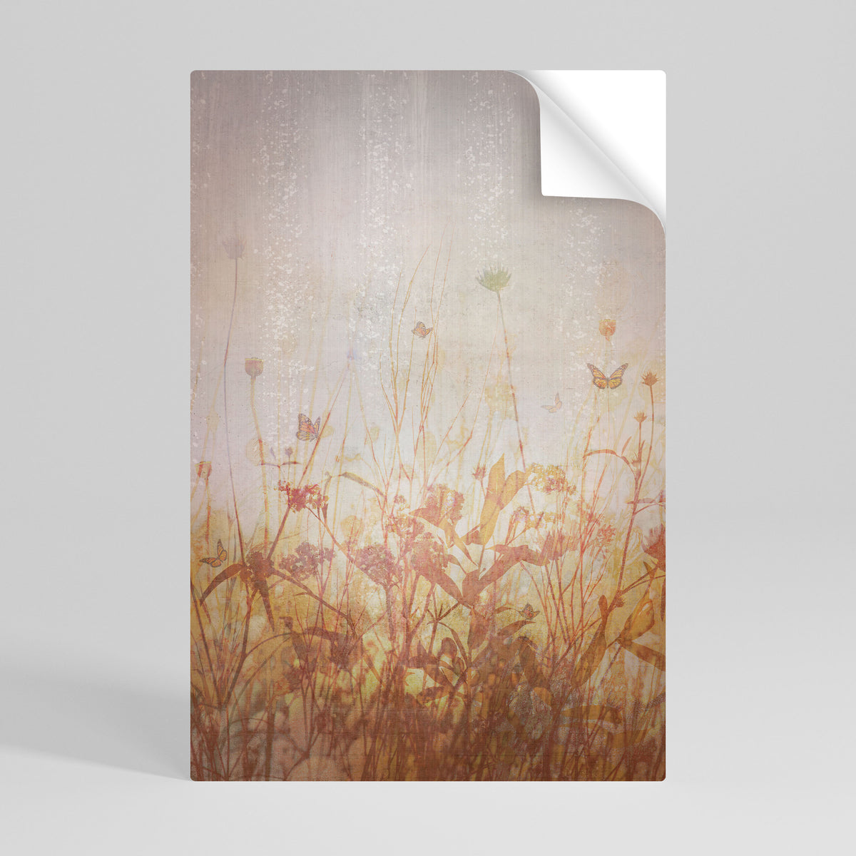 MEADOW BUTTERFLIES Αυτοκόλλητη Αφίσα κάθετη