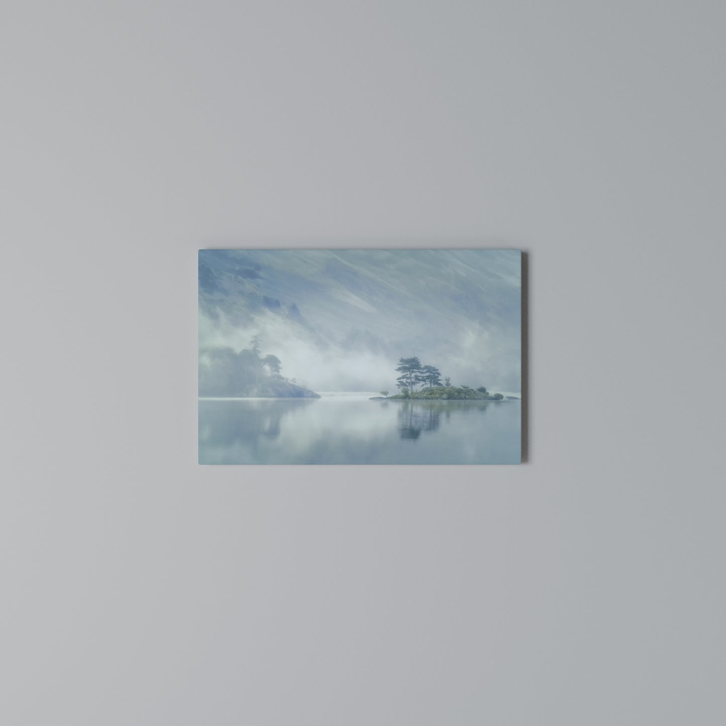 SILVER LAKE Horizontal Canvas Print