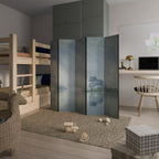 SILVER LAKE Παραβάν με 5 πάνελ