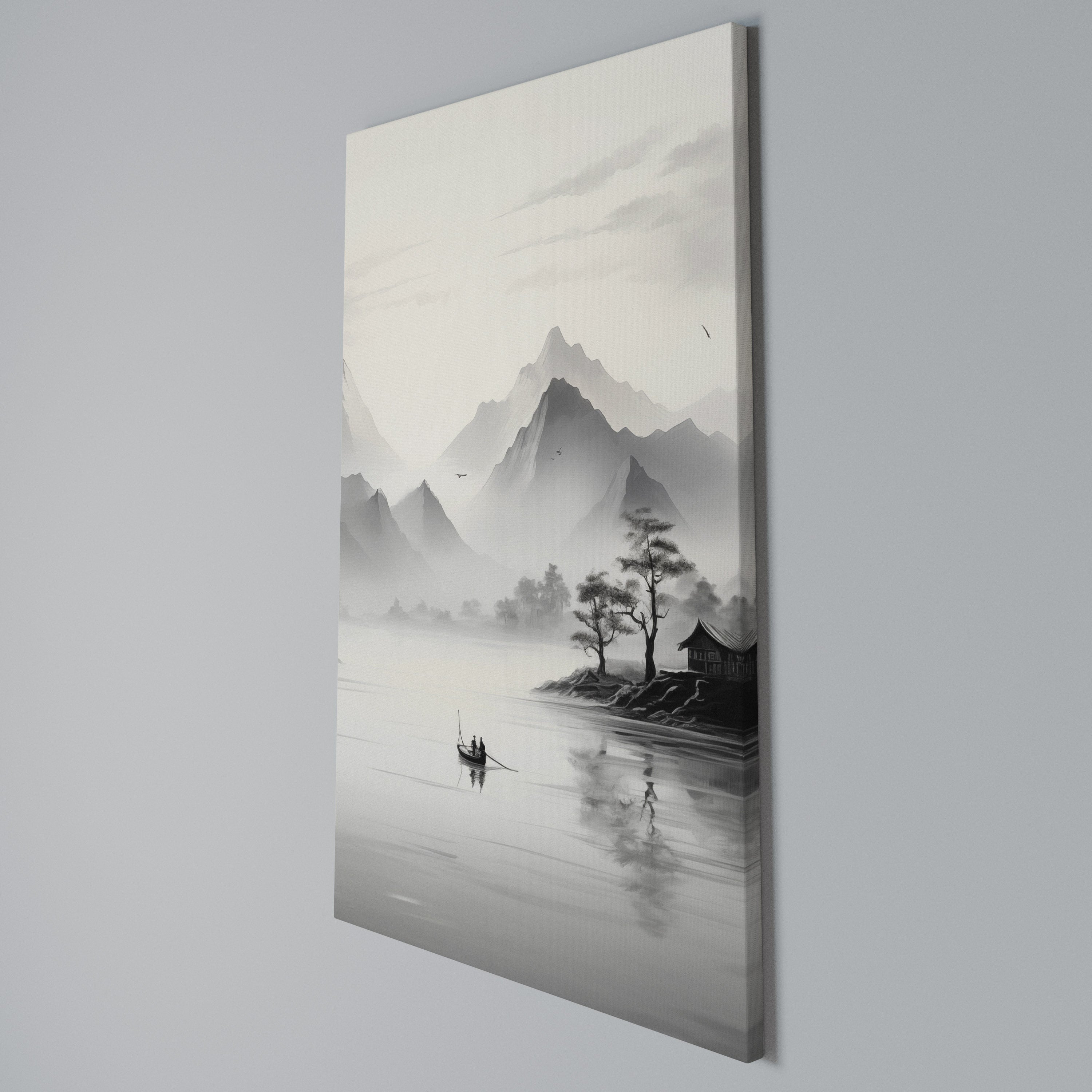 ASIAN VENTURE Κατακόρυφος Πίνακας σε Καμβά