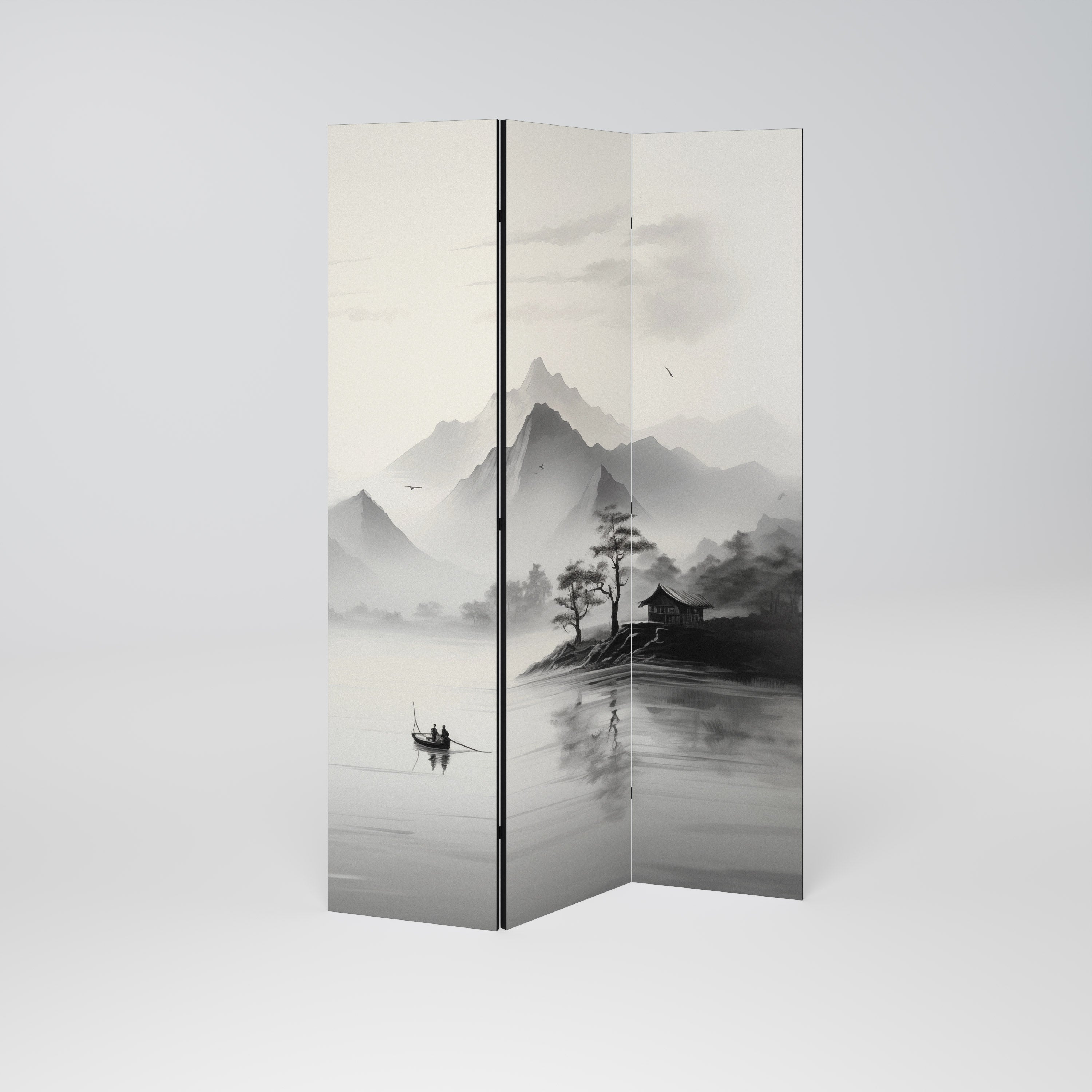 ASIAN VENTURE 3-Panel Room Divider