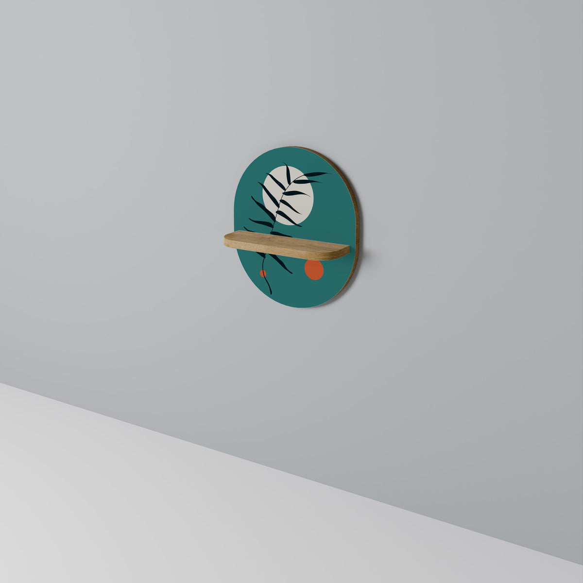 MYSTERIOUS LEAF Art Shelf