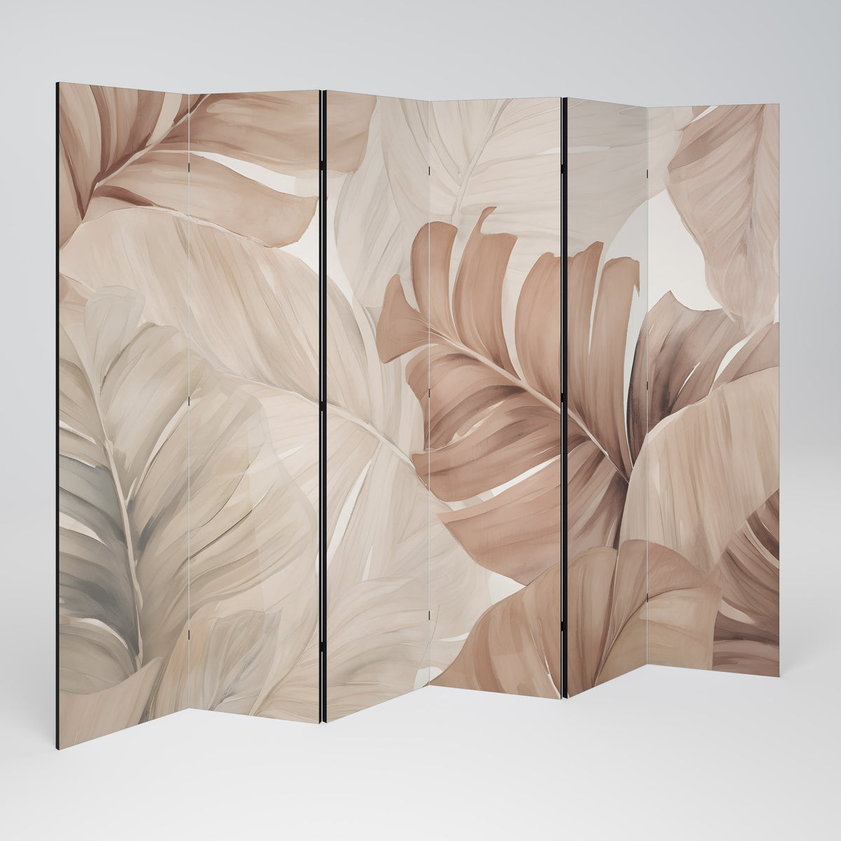 SOFT TONES OF FOLIAGE Παραβάν με 6 πάνελ