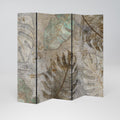 TEXTURED TRANQUILITY 5-Panel Room Divider