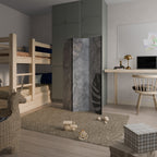 VINTAGE GREENERY 3-Panel Room Divider