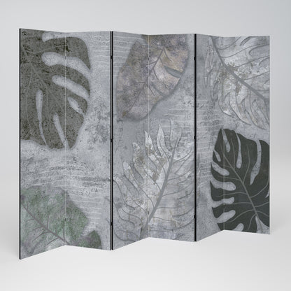VINTAGE GREENERY 6-Panel Room Divider