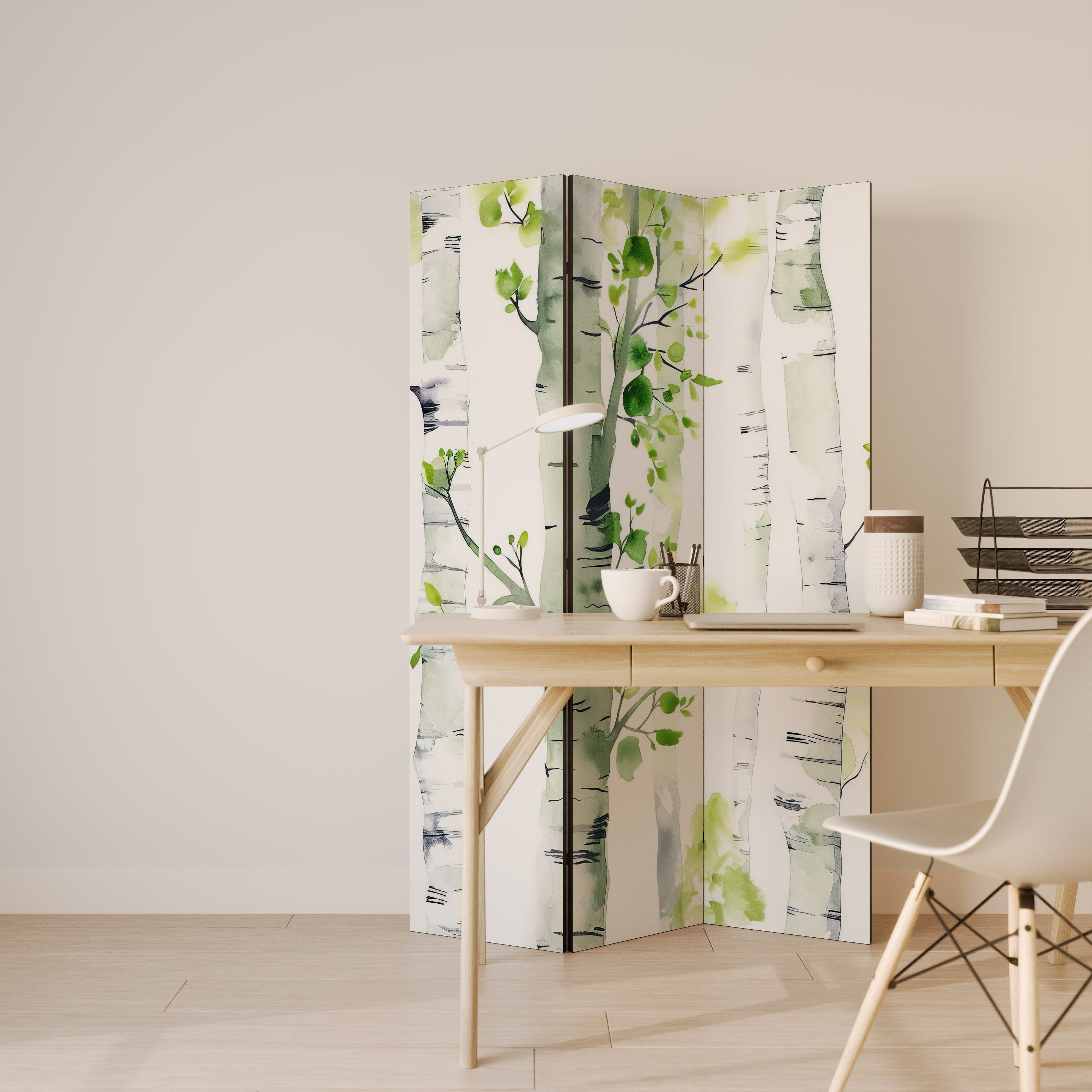 BIRCHY SOLACE 3-Panel Room Divider