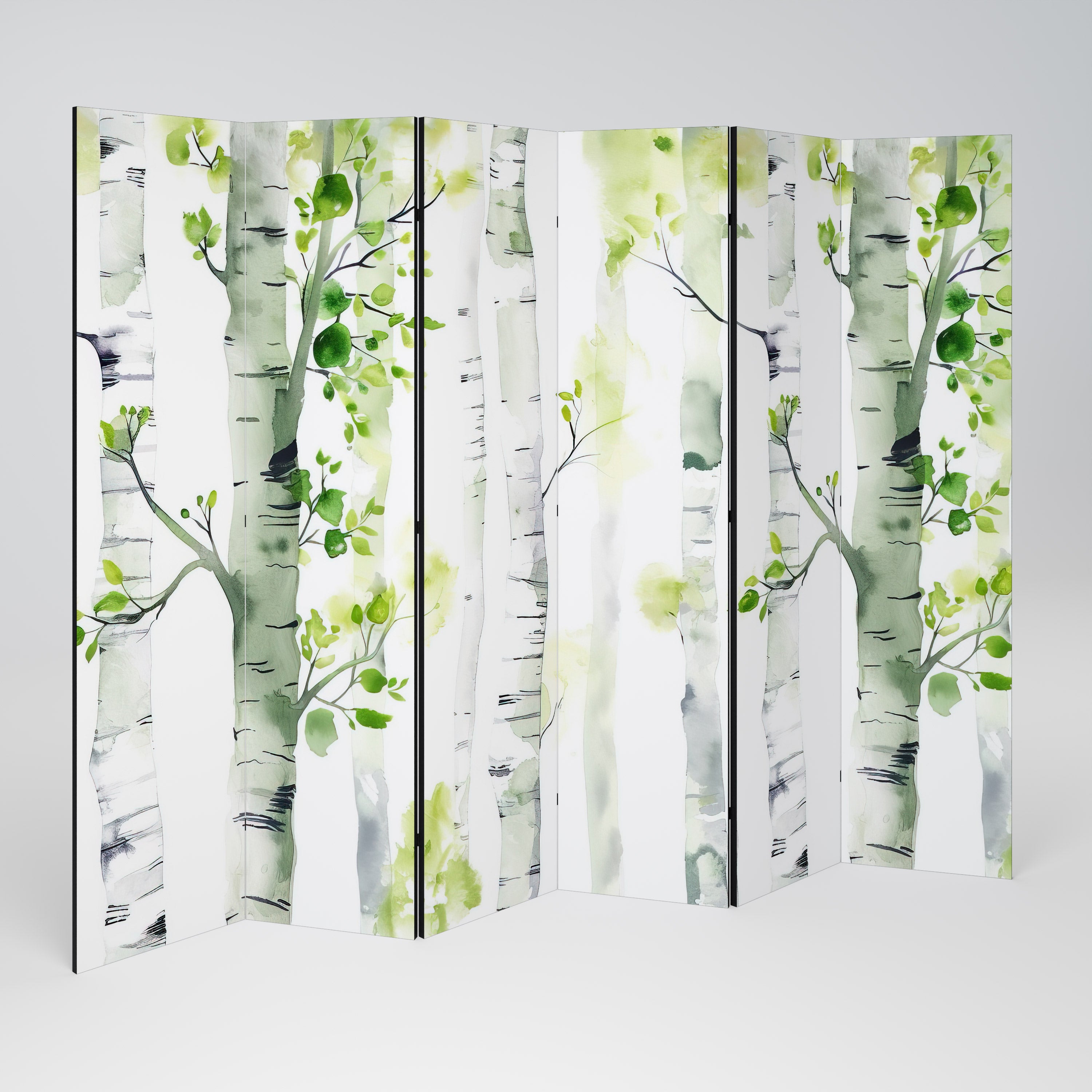 BIRCHY SOLACE 6-Panel Room Divider