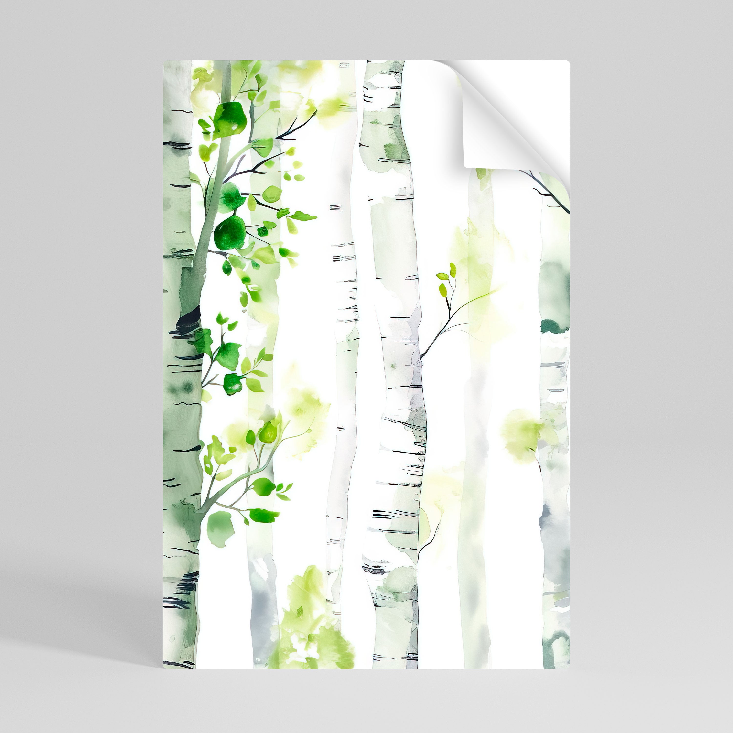 BIRCHY SOLACE Αυτοκόλλητη Αφίσα κάθετη