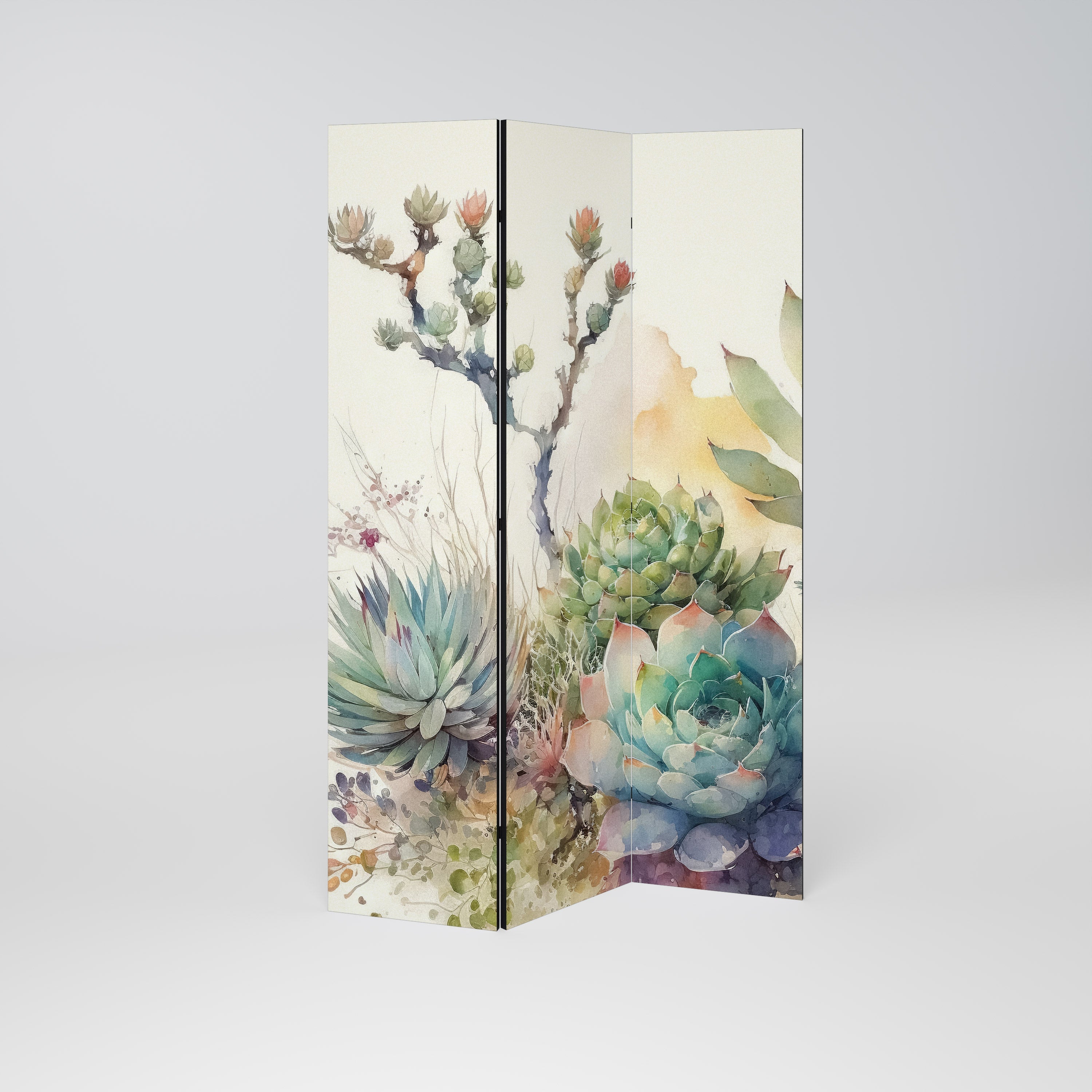 SECRET GARDEN Decorative 3-Panel Room Divider