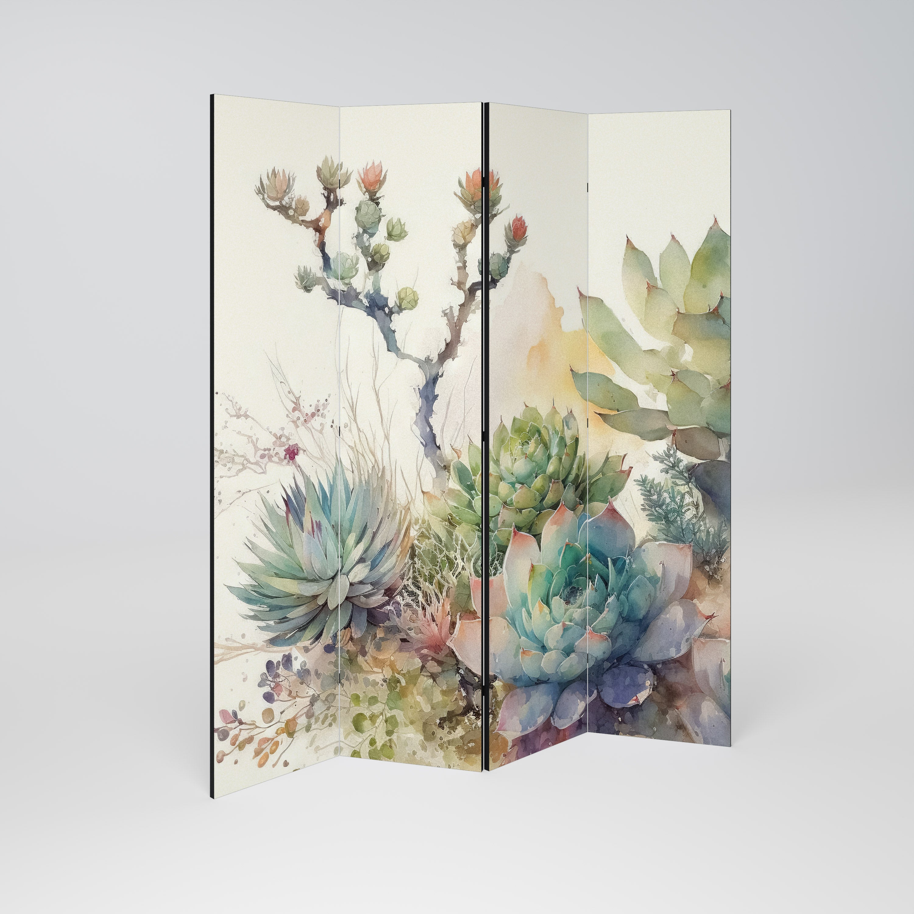 SECRET GARDEN 4-Panel Room Divider
