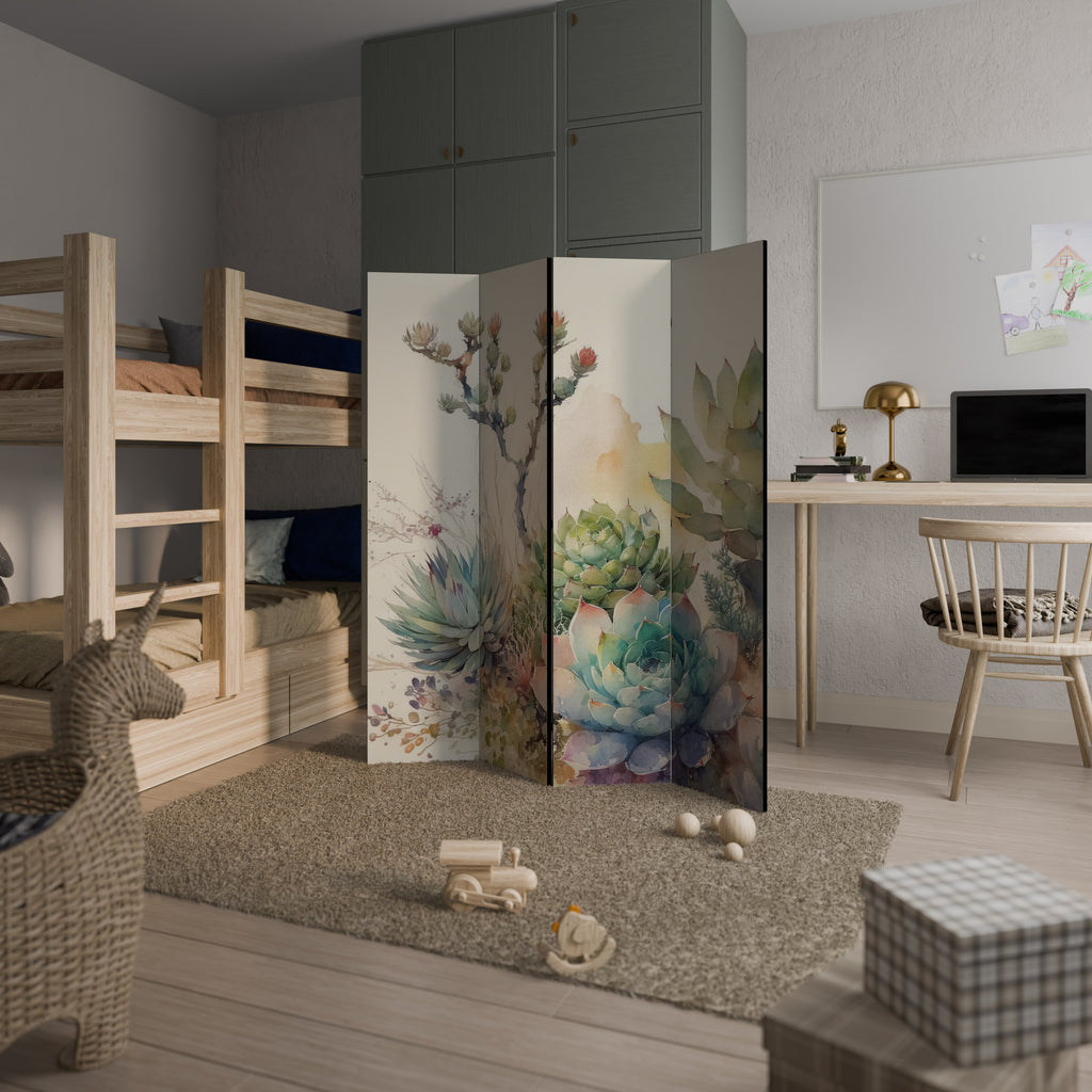 SECRET GARDEN 4-Panel Room Divider