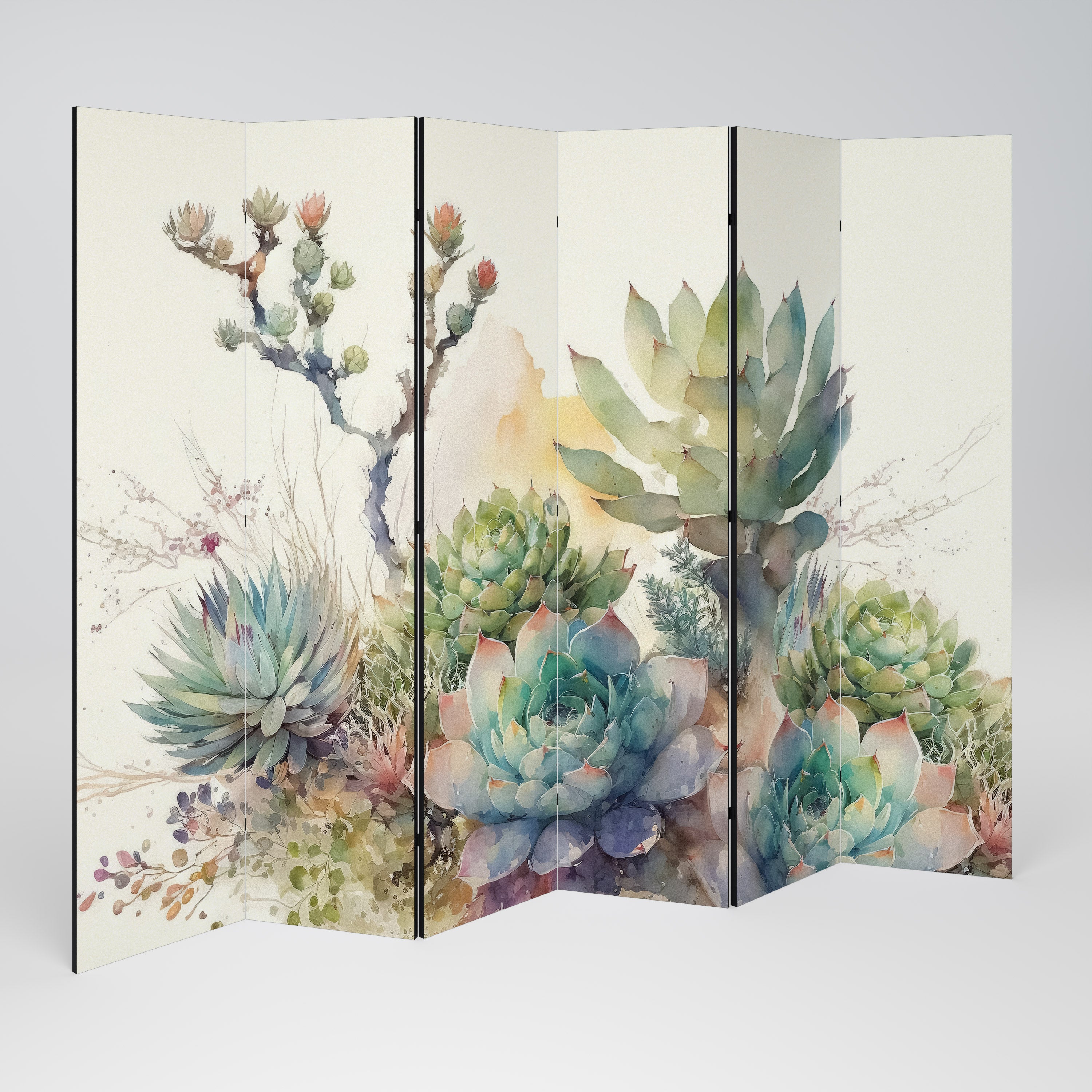 SECRET GARDEN 6-Panel Room Divider