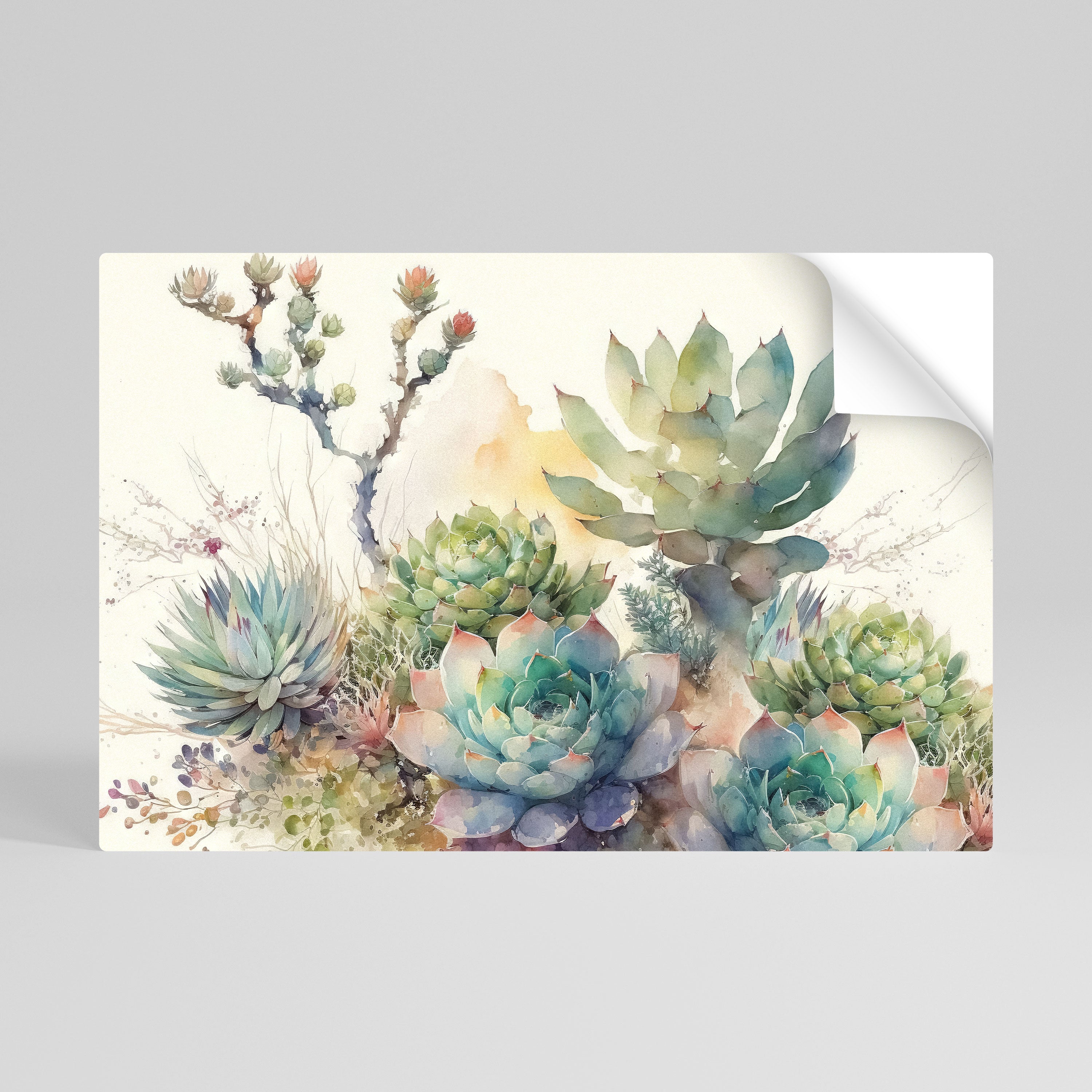 SECRET GARDEN Αυτοκόλλητη "Peel and Stick" Αφίσα οριζόντια