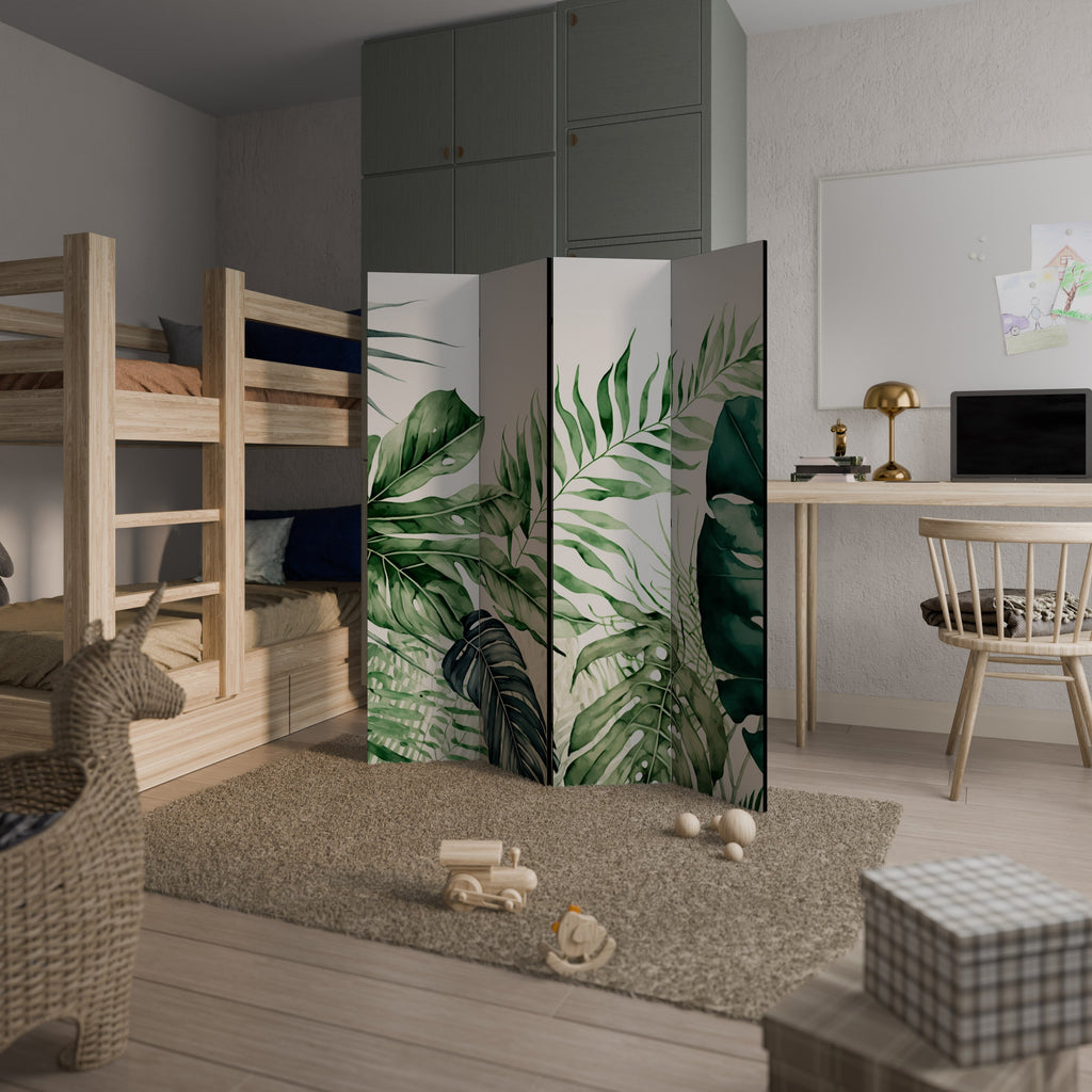 MONSTERA DREAM Διακοσμητικό διαχωριστικό δωματίου 4 πάνελ
