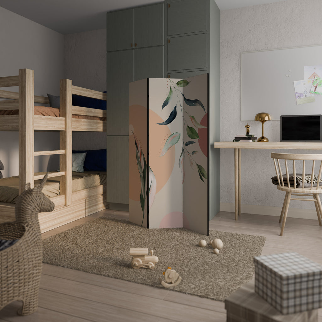 LEAFY SYMPHONY Παραβάν με 3 πάνελ