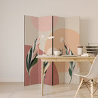 LEAFY SYMPHONY 4-Panel Room Divider