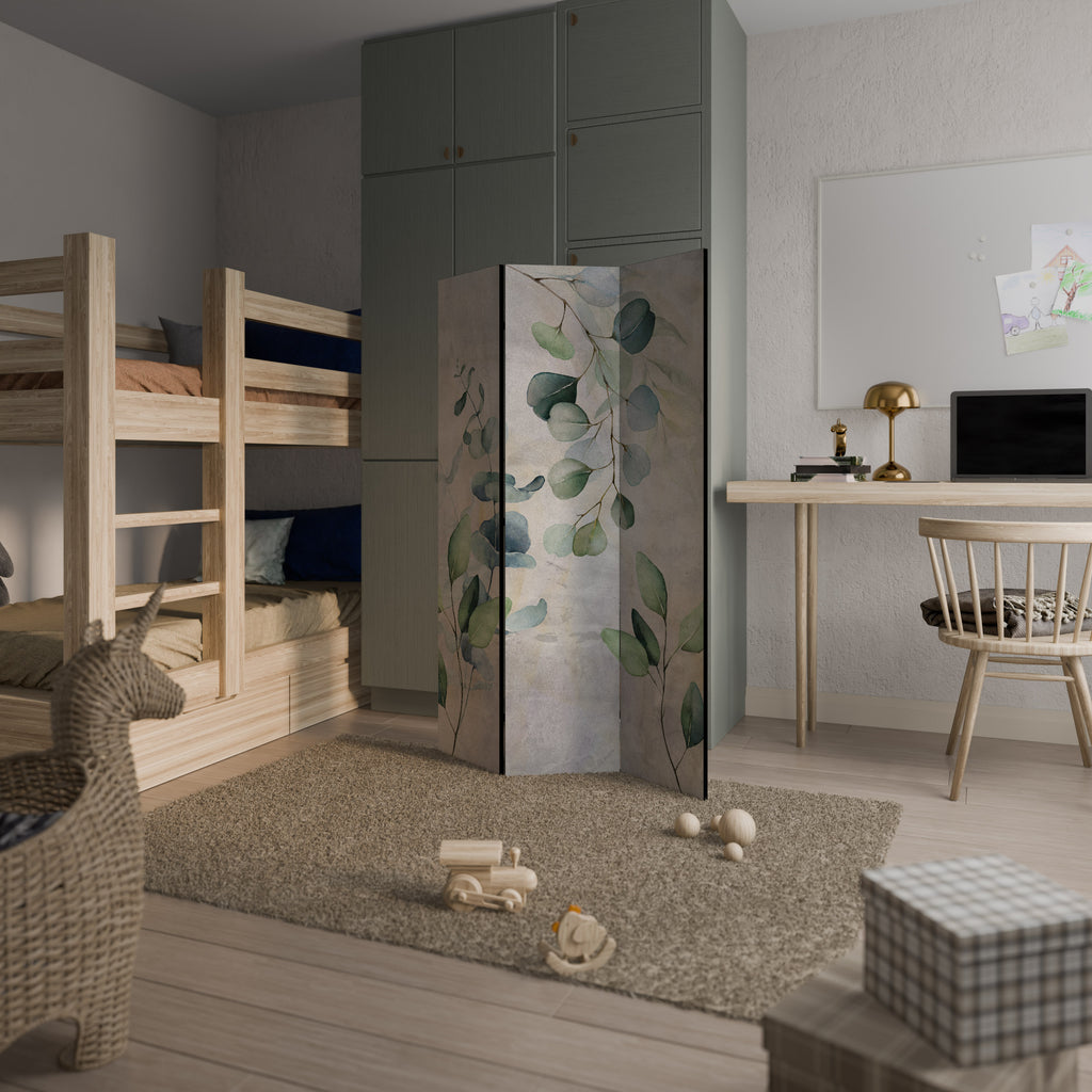 PEACEFUL SPRIGS Παραβάν με 3 πάνελ