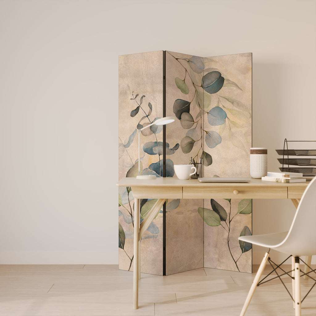 SOFT EARTHEN EMBRACE Παραβάν με 3 πάνελ