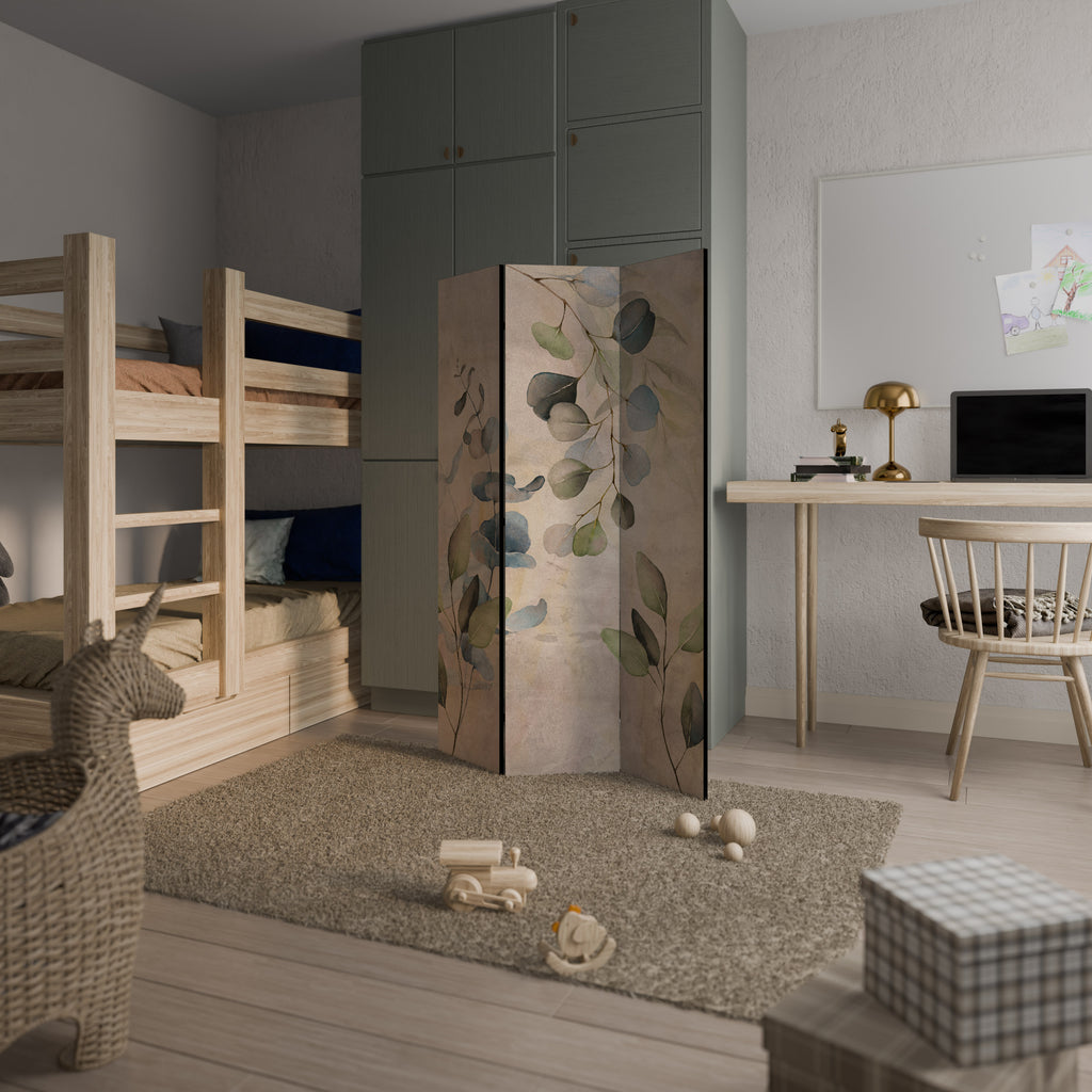 SOFT EARTHEN EMBRACE Παραβάν με 3 πάνελ