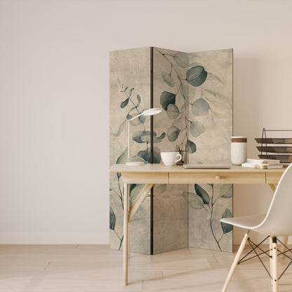 EARTHY TONED ELEGANCE Παραβάν με 3 πάνελ