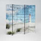 LIGHTHOUSE IN TRANQUILITY 5-Panel Room Divider