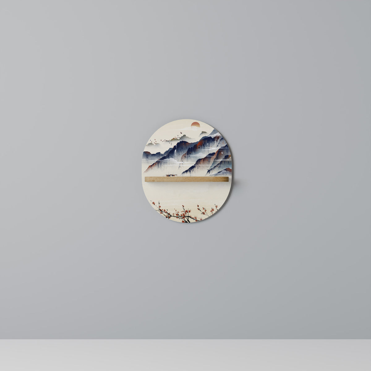 JAPANESE LANDSCAPE Διακοσμητικό Ράφι Art Shelf