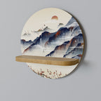 JAPANESE LANDSCAPE Διακοσμητικό Ράφι Art Shelf
