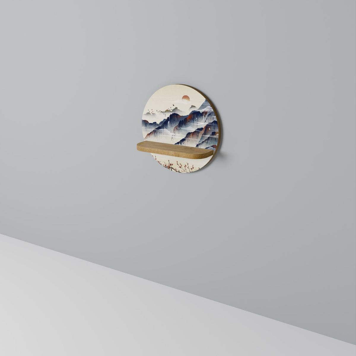 JAPANESE LANDSCAPE Διακοσμητικό Ράφι Art Shelf