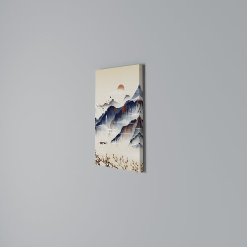 JAPANESE LANDSCAPE Κατακόρυφος Πίνακας σε Καμβά